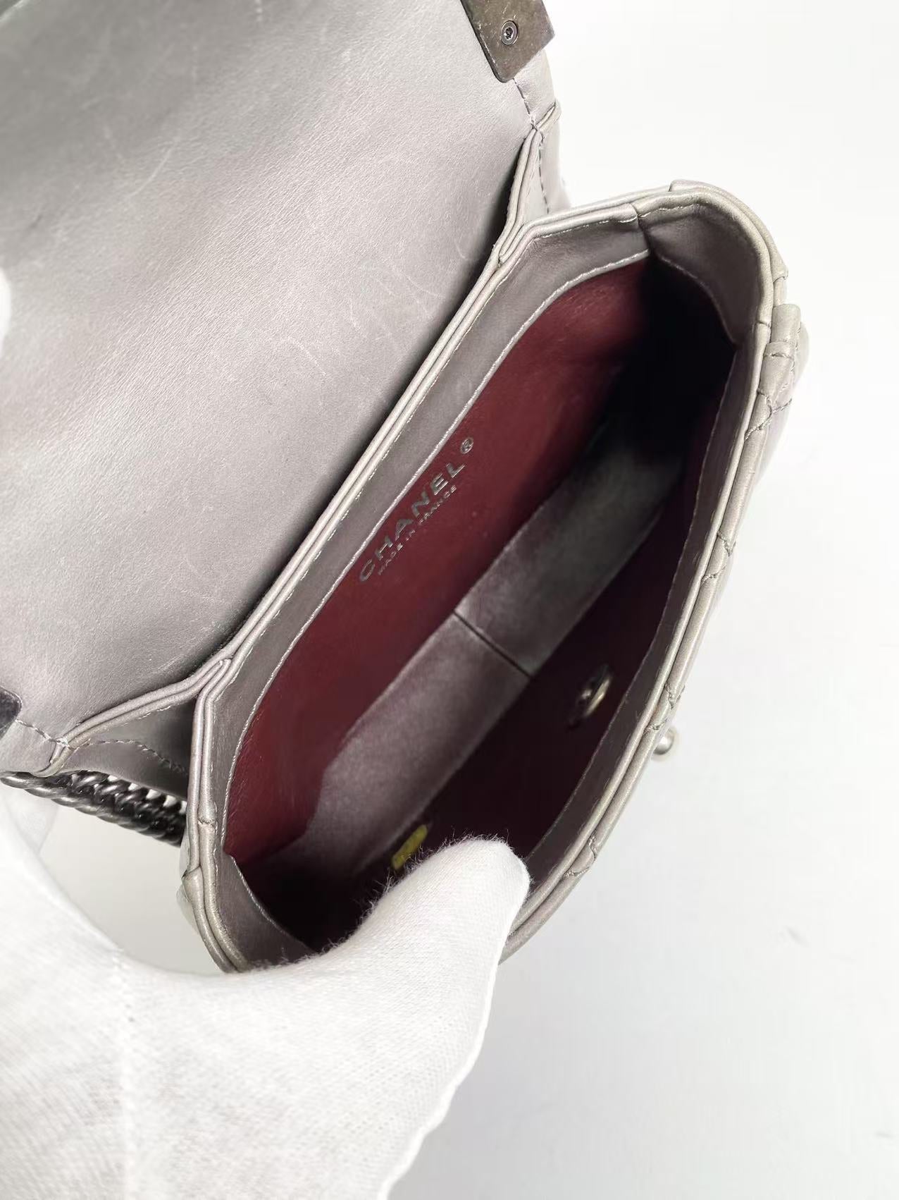 CHANEL Lambskin 2-way Chain Handbag | 21st Series