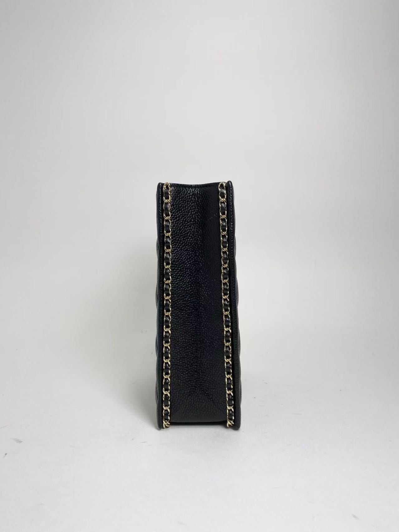 CHANEL キャビアスキン チェーンショルダーバッグ|ICチープ