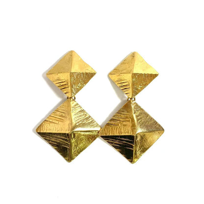 YSL Vintage Diamond Earrings