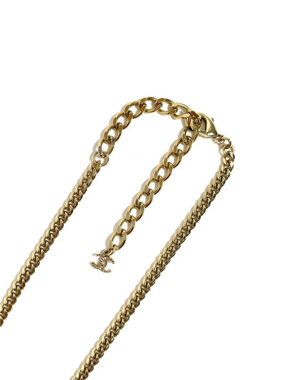 CHANEL Cube Coco Mark Necklace | 23B