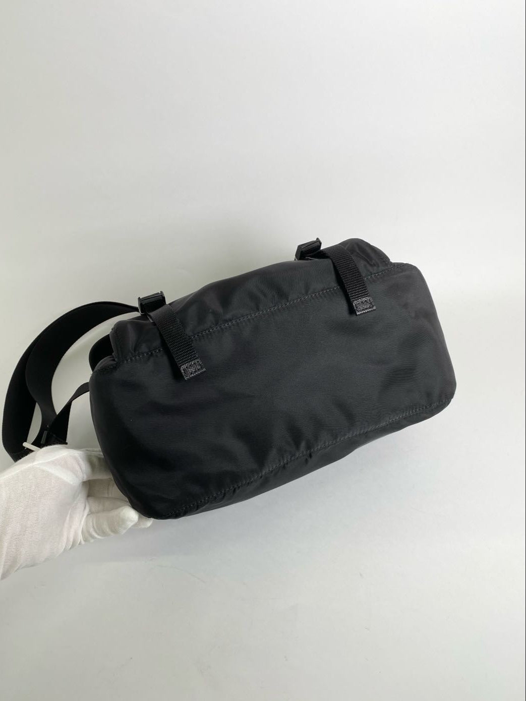 PRADA nylon shoulder bag