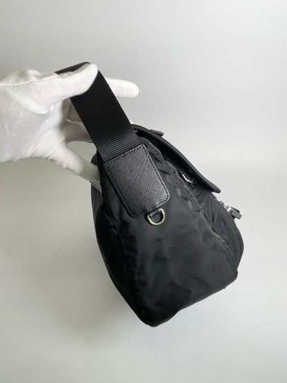 PRADA nylon shoulder bag