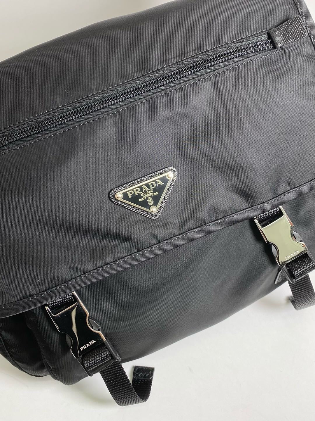 PRADA nylon shoulder bag