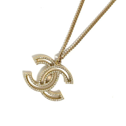 CHANEL 100th Anniversary Limited Edition Coco Mark Pendant Necklace | 14C