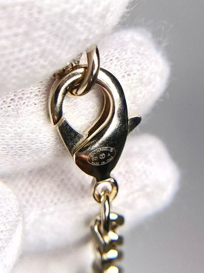 CHANEL 9logo ロングネックレス｜21A