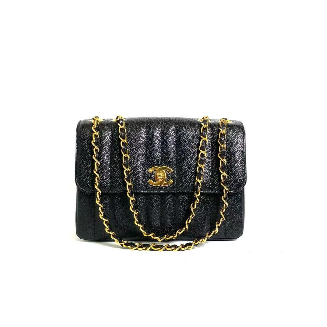 CHANEL Caviar Skin Flap Chain Bag | 3rd Series