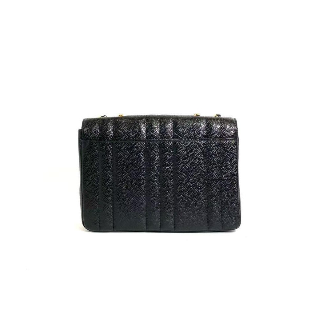 CHANEL Caviar Skin Flap Chain Bag | 3rd Series