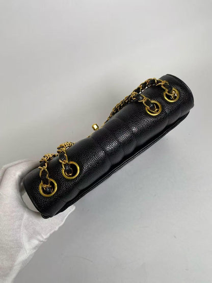 CHANEL Caviar Skin Flap Chain Bag | 3rd Series