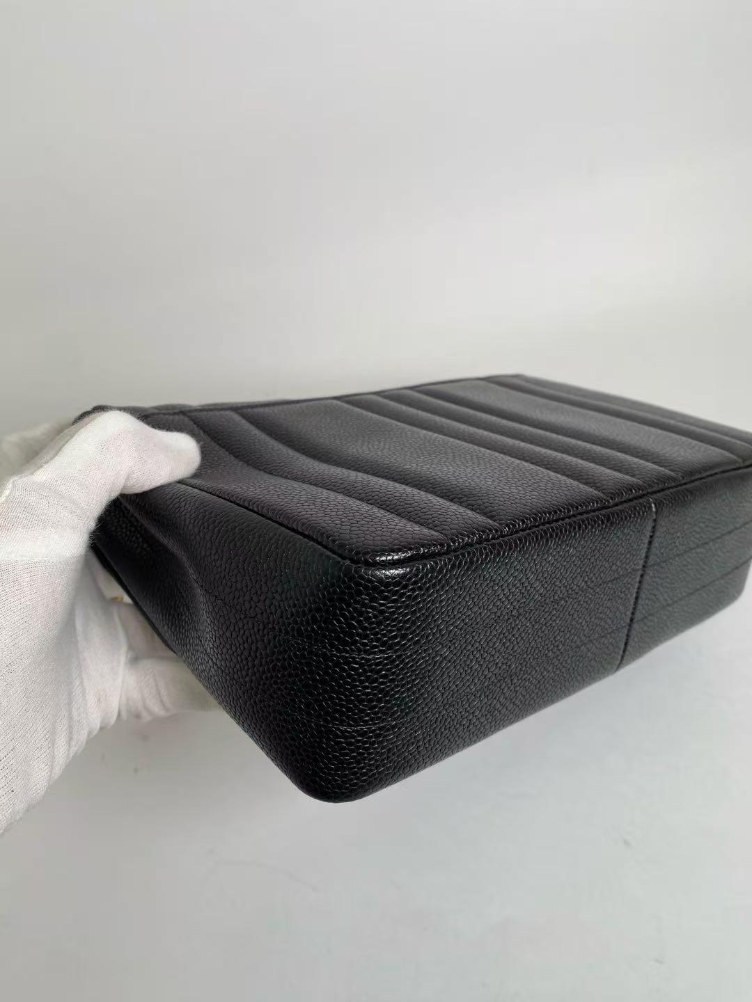 CHANEL Caviar Skin Flap Chain Bag | 3rd Series