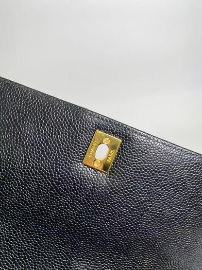 CHANEL Caviar Skin Flap Chain Bag | 3rd Series