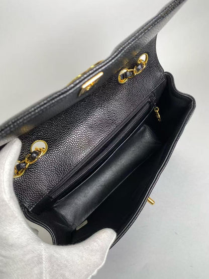 CHANEL Caviar Skin Flap Chain Bag | 3rd Series